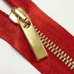 chiusura lampo metallo